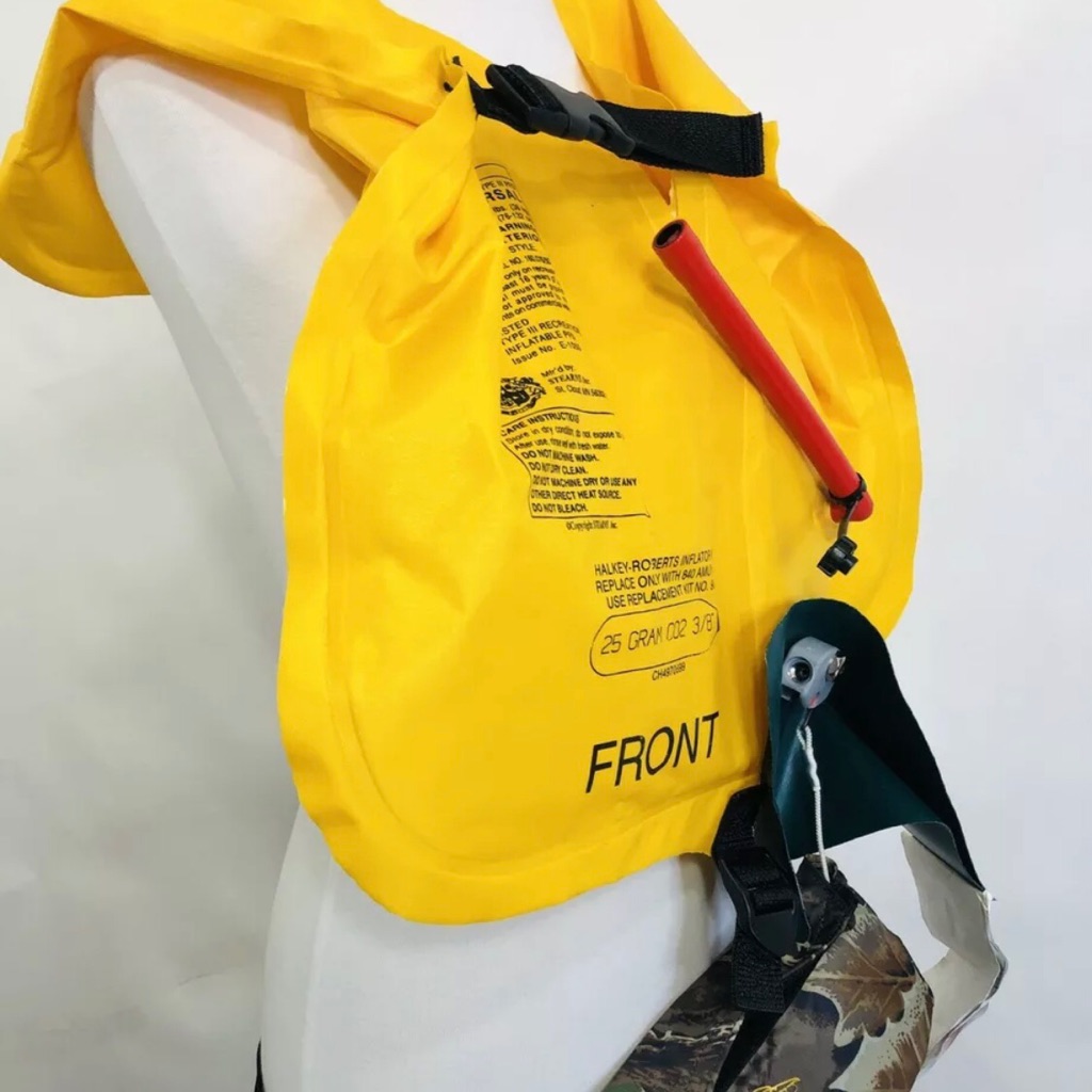 Life Jacket Adult Manual Inflatable Ducks Unlimited